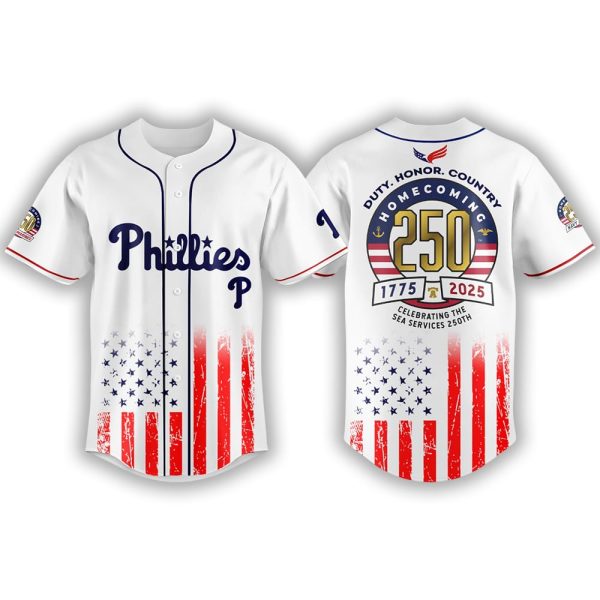 Phillies Homecoming 250 Legacy Jersey
