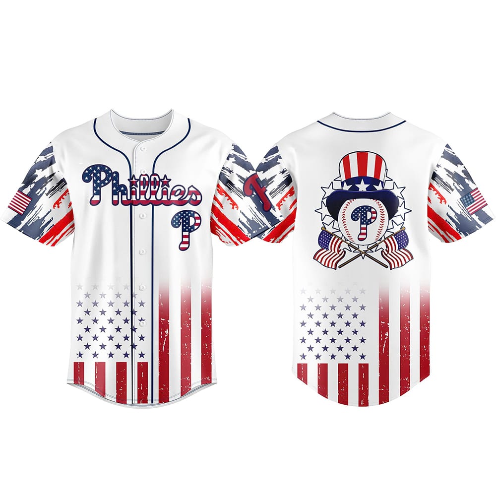 Phillies x Independence Day 2025 Baseball Jersey Combo Phillies x Independence Day 2025 Baseball Jersey Combo
