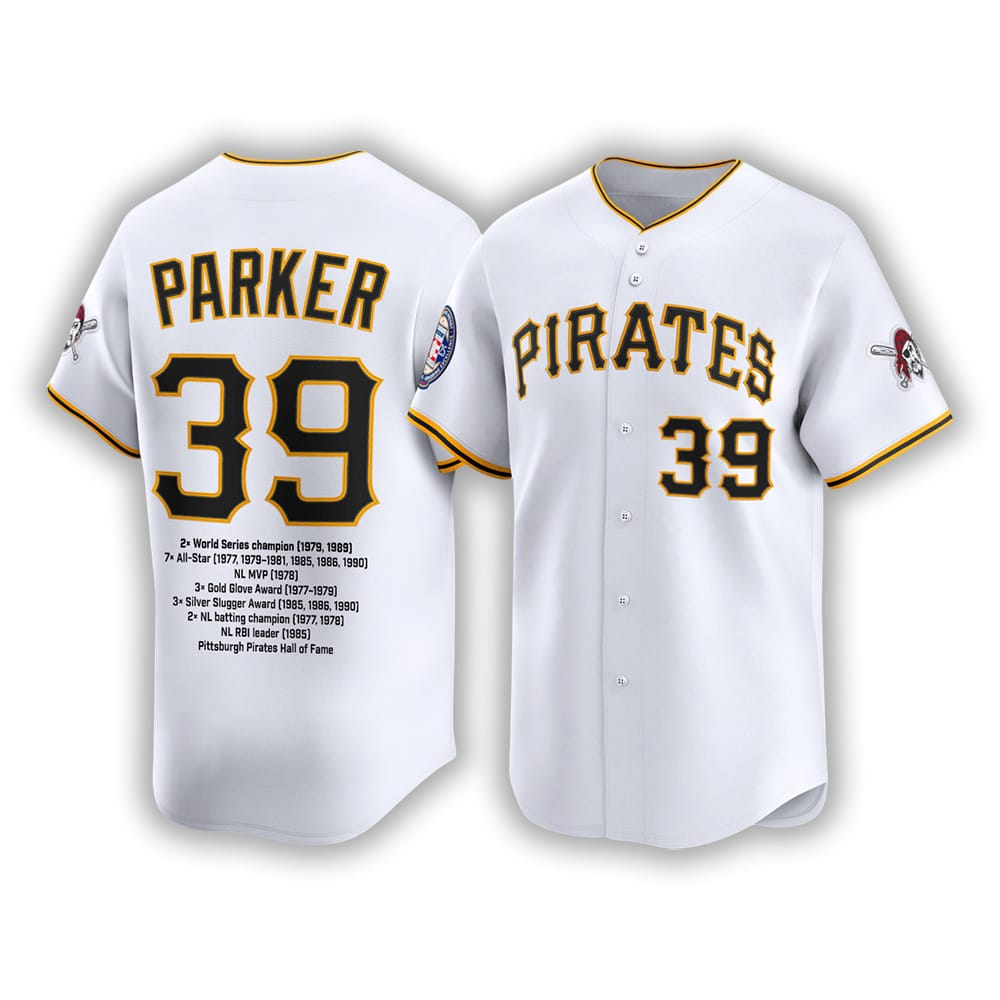 Pirates In Memoriam Dave Parker 1951 2025 Jersey Pirates In Memoriam Dave Parker 1951-2025 Jersey