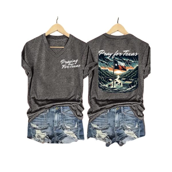 Praying For Texas Flood Shirt