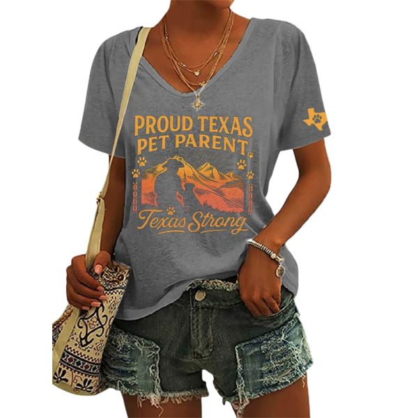 Proud Texas Pet Parent Texas Strong Shirt