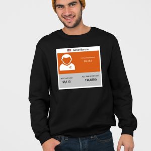 Aaron Barone Total Live Earnings Shirt 5