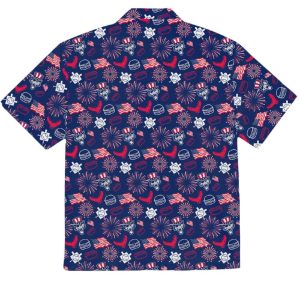 Erie SeaWolves Patriotic Button Up Hawaiian Shirt 2025 Giveaway 3