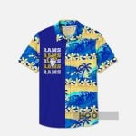 Rams Camping Coconut And Floral Hawaiian Shirt