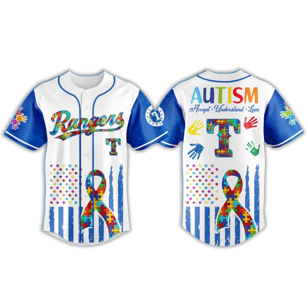 Rangers Autism Awareness Month Jersey 2025 Rangers Autism Awareness Month Jersey 2025