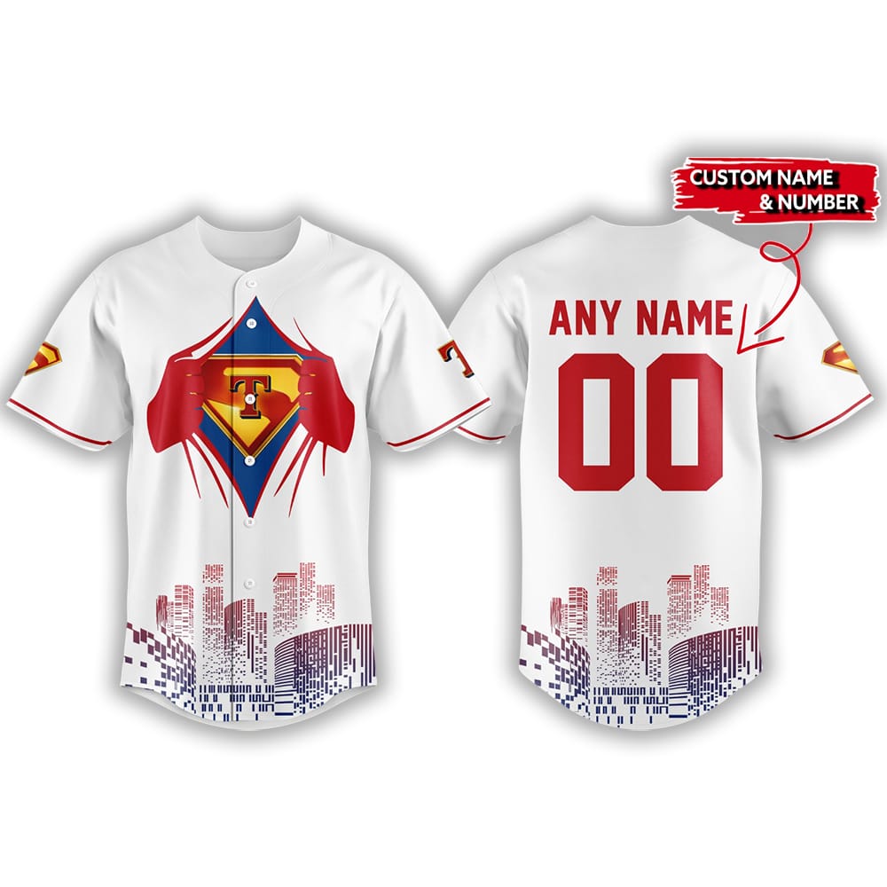 Rangers Superman Night Jersey 2025 Rangers Superman Night Jersey 2025