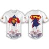 Rangers x Superman Night 2025 Baseball Jersey