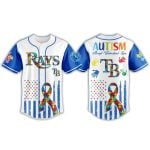 Rays Autism Awareness Month Jersey 2025