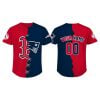 Red Sox x Patriots Baseball Jersey