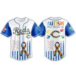 Reds Autism Awareness Month Jersey 2025
