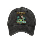 Retro Parrot Margarita Wasting Away Since 1977 Print Baseball Cap