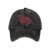 Retro Texas Strong Print Baseball Cap