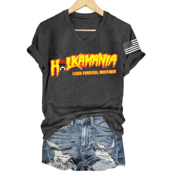 Rip Hulk Hogan Hulkamania Lives Forever Brother Shirt
