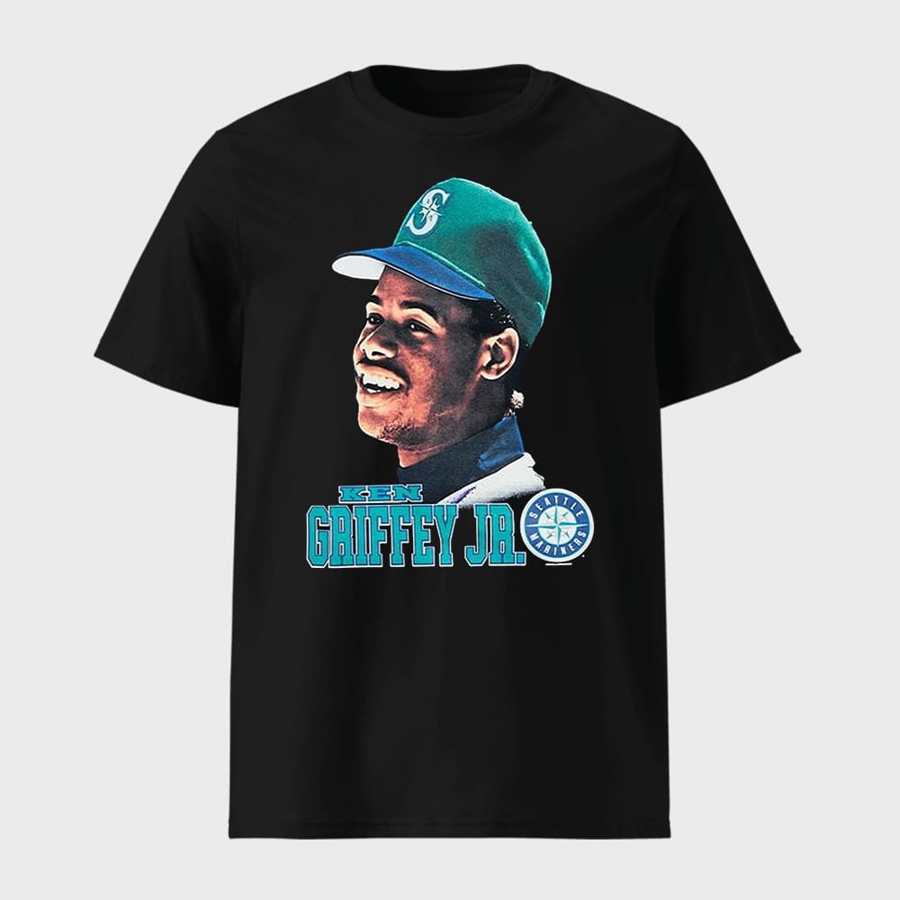 Rip Hulk Hogan Tell You Something Brother Shirt 1 Ken Griffey Jr Seattle Mariners Throwback Graphic Shirt