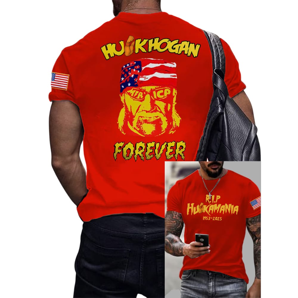 Rip Hulkamania 1953 2025 Hulk Hogan Forever Shirt Rip Hulkamania 1953-2025 Hulk Hogan Forever Shirt