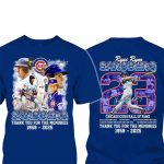 Ryne Ryno Sandberg Thank You For The Memories 1959-2025 Shirt