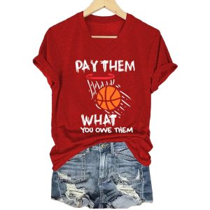 Basketball Pay Them What You Owe Them Shirt4