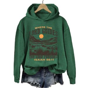 The Lord Provides Christian Hoodie4