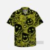 Smiley Faces Yellow Neon Hawaiian Shirt