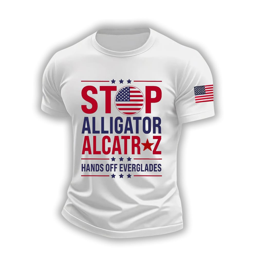 Stop Alligator Alcatraz Hands Off Everglades American Shirt Stop Alligator Alcatraz Hands Off Everglades American Shirt