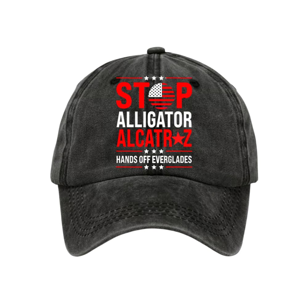 Stop Alligator Alcatraz Hands Off Everglades Hat Stop Alligator Alcatraz Hands Off Everglades Hat
