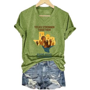 Texas Stronger Together Rising Above The Water Shirt1