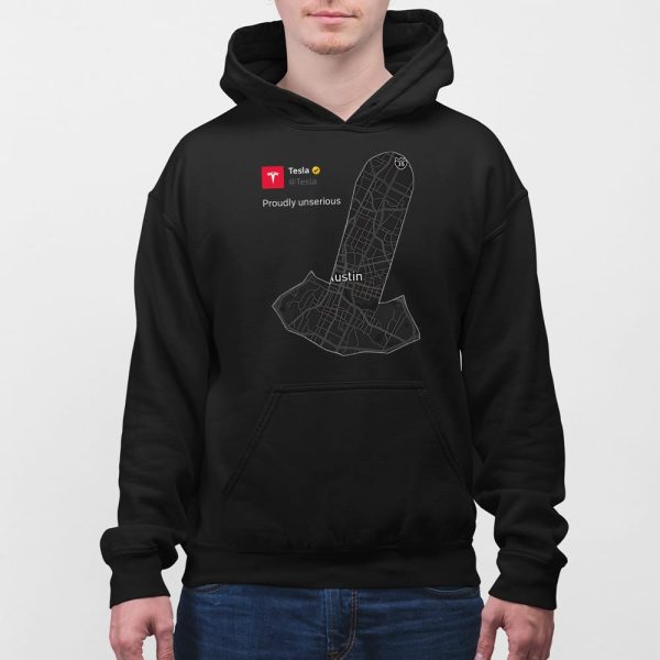 Tesla Proudly Unserious Shirt