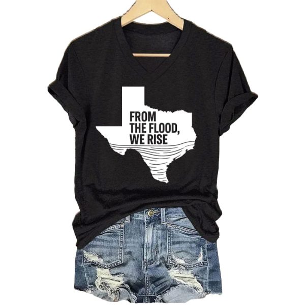 Texas Flood From The Flood We Rise Shirt