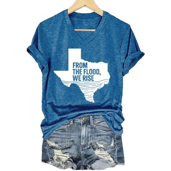 Texas Flood From The Flood We Rise Shirt
