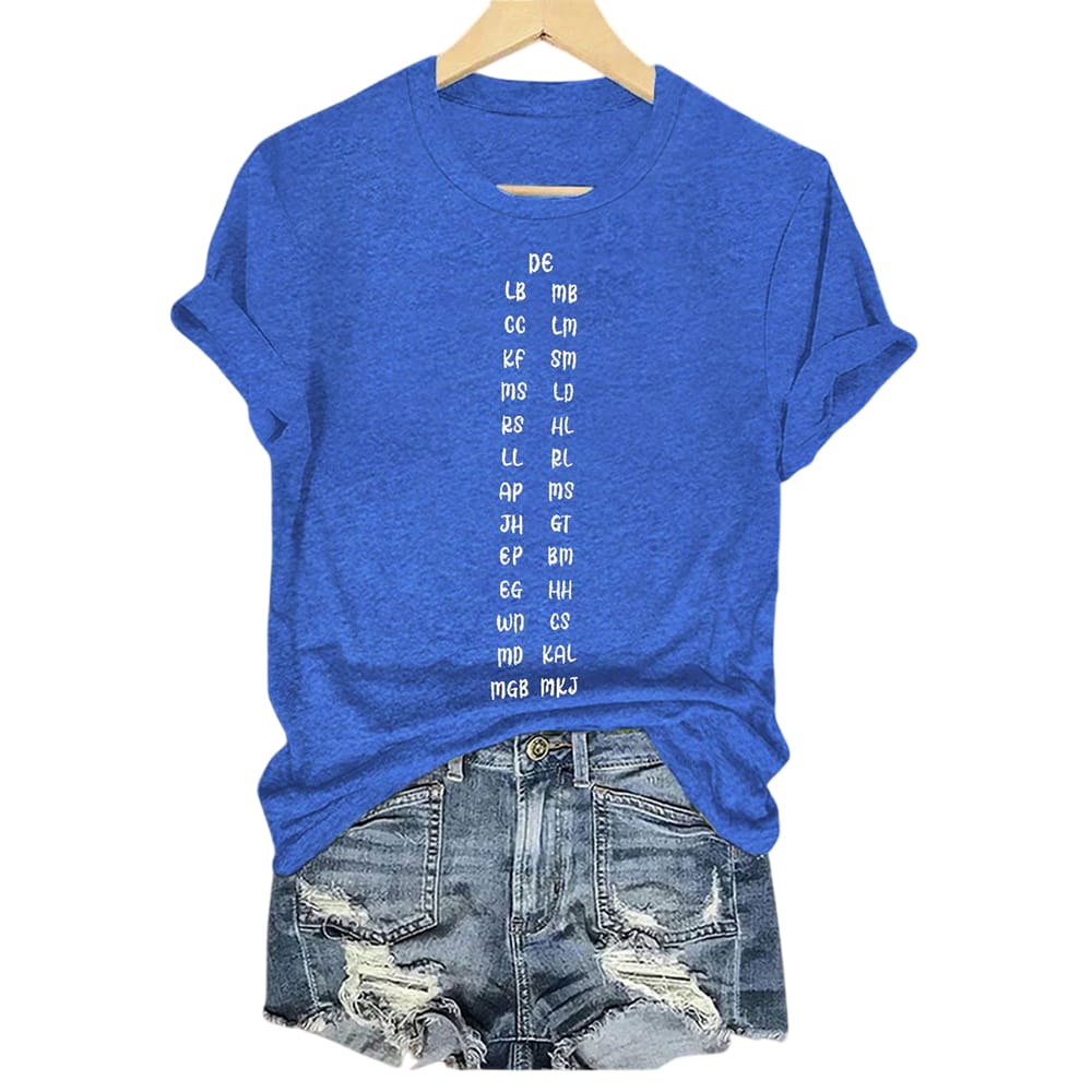 Texas Missing Campers Initials Shirt Texas Missing Campers Initials Shirt