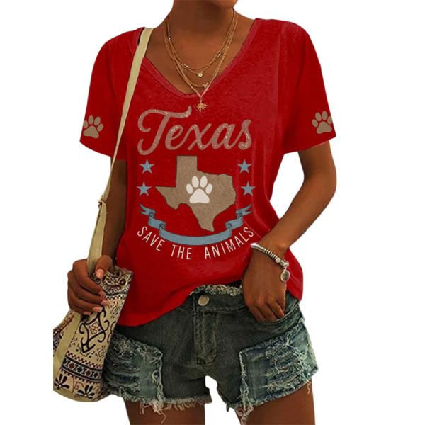 Texas Save The Animals Shirt
