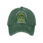Texas Strong Green Bow Cross Be Ye Kind One to Another Camp Mystic Strong Baseball Cap
