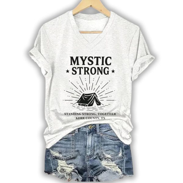Texas Strong Mystic Strong Standing Strong Together Kerr County TX Shirt