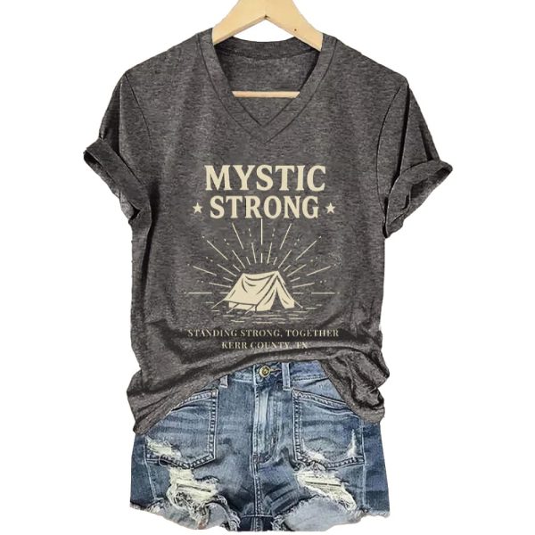 Texas Strong Mystic Strong Standing Strong Together Kerr County TX Shirt