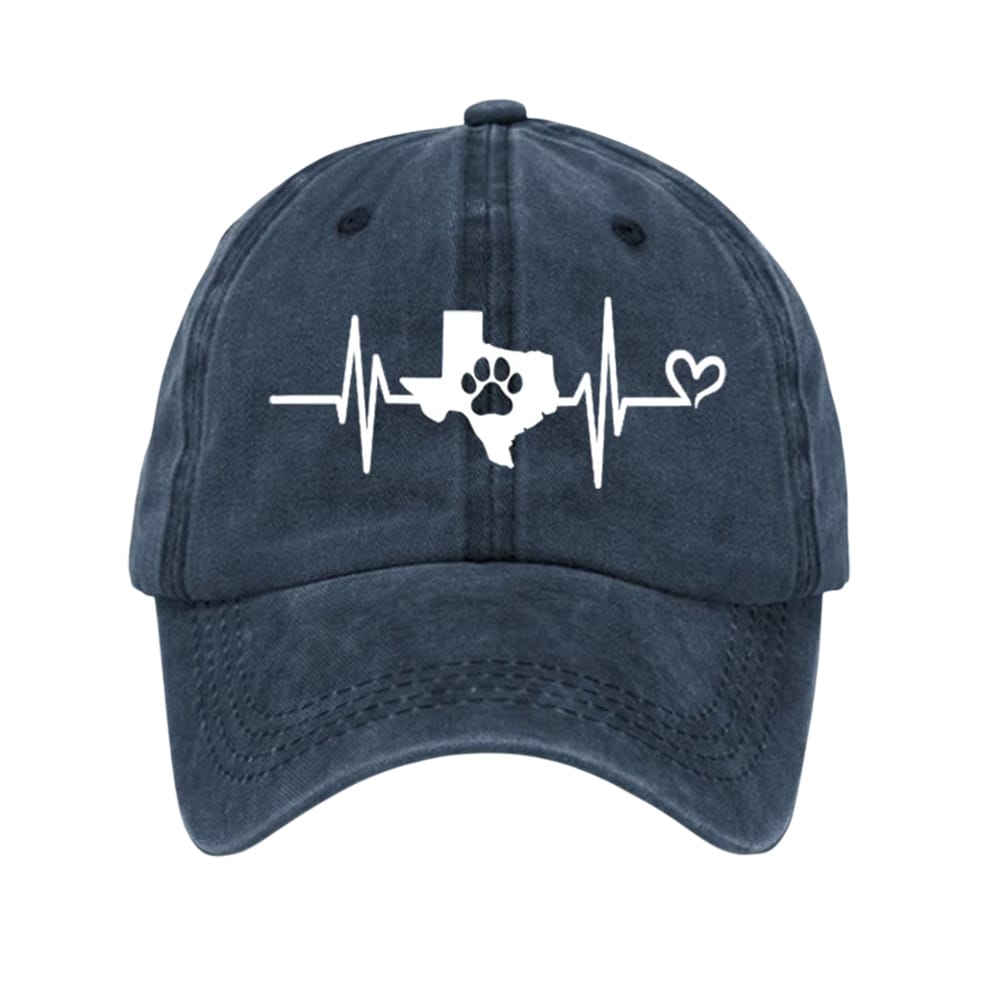 Texas Strong Save The Animals Heartbeat Baseball Cap Texas Strong Save The Animals Heartbeat Baseball Cap