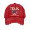 Texas Strong Save The Animals Printed Hat