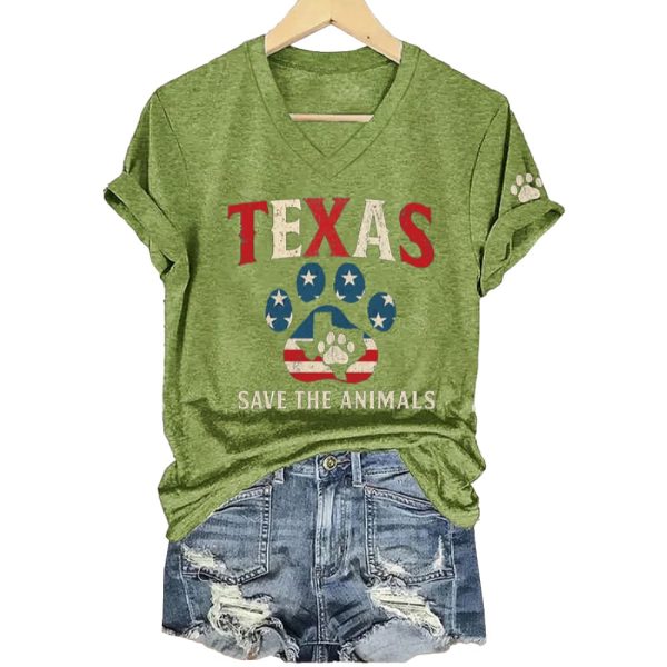 Texas Strong Save The Animals Shirt