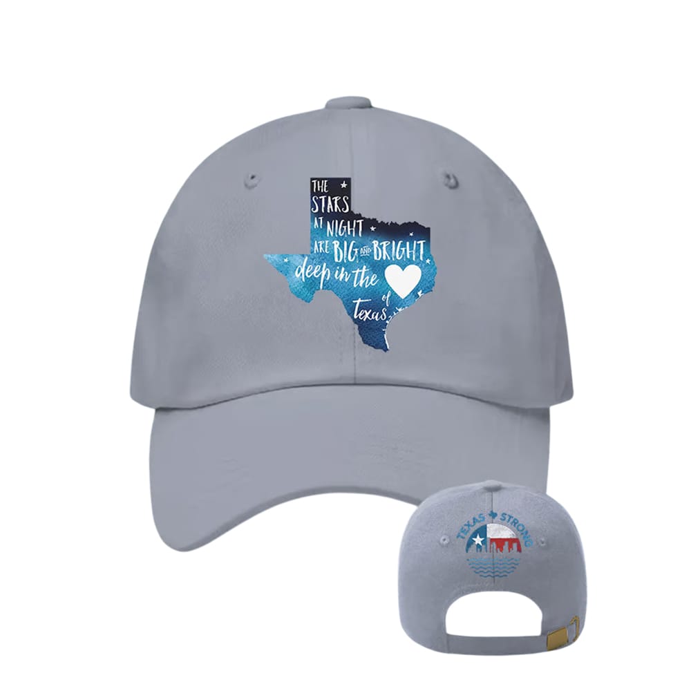 Texas Strong The Stars At Night Are Big And Bright Deep In The Heart Of Texas Hat Texas Strong The Stars At Night Are Big And Bright Deep In The Heart Of Texas Hat