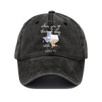 Texas Strong When You Go Through Deep Waters I Will Be With You Isaiah 43 2 Baseball Cap