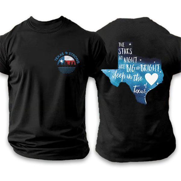 The Stars At Night Are Big And Bright Deep In The Heart Of Texas Shirt