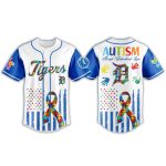 Tigers Autism Awareness Month Jersey 2025