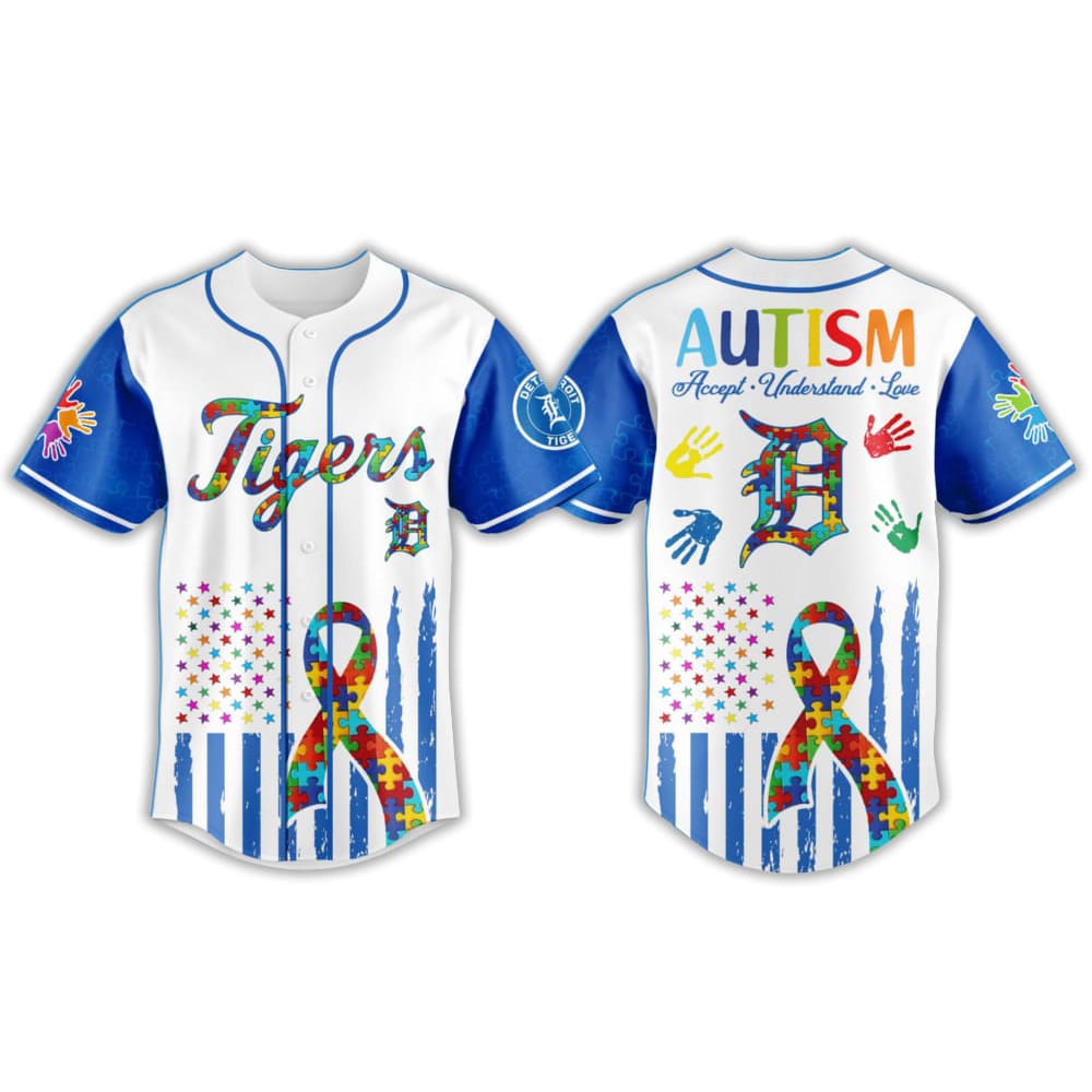 Tigers Autism Awareness Month Jersey 2025 Tigers Autism Awareness Month Jersey 2025