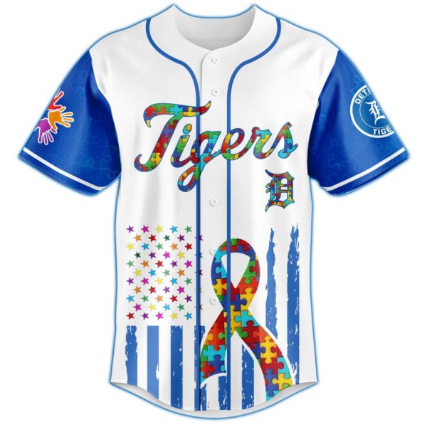 Tigers Autism Awareness Month Jersey 2025