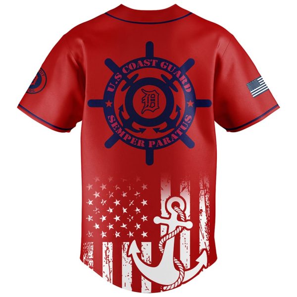 Tigers United States Coast Guard Day Jersey 2025