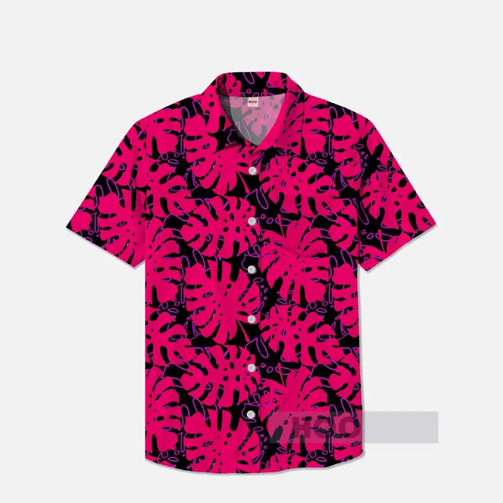 Tropical Leaves Hawaiian Shirt Tropical Leaves Hawaiian Shirt