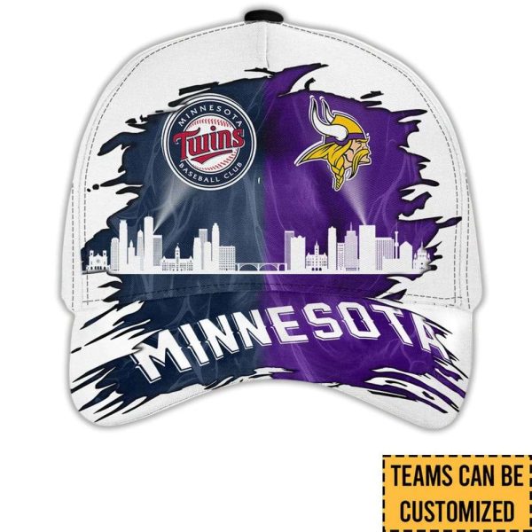 Twins x Vikings Skyline Classic Cap