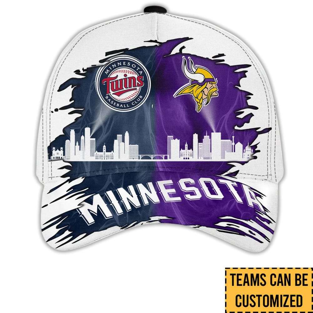 Twins x Vikings Skyline Classic Cap Twins x Vikings Skyline Classic Cap