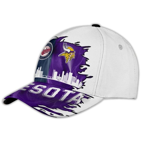 Twins x Vikings Skyline Classic Cap