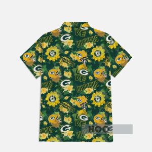 Packers Floral Hawaiian Shirt1