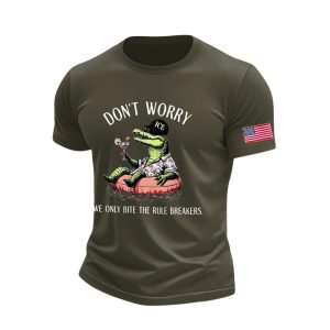 Alligator Alcatraz Dont Worry We Only Bite The Rule Breakers Shirt2